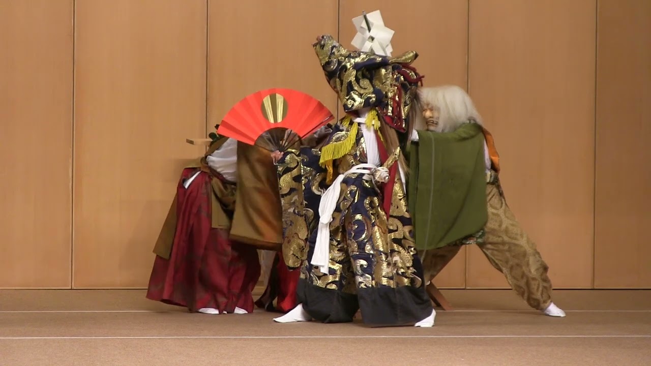 大分っ子神楽体験教室　馬場子供神楽『大蛇退治』