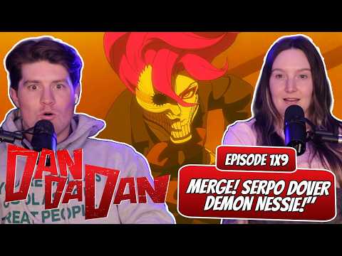 AIRA HAS POWERS?! | Dandadan Couple Reaction | Ep 1x9, "Merge! Serpo Dover Demon Nessie!"