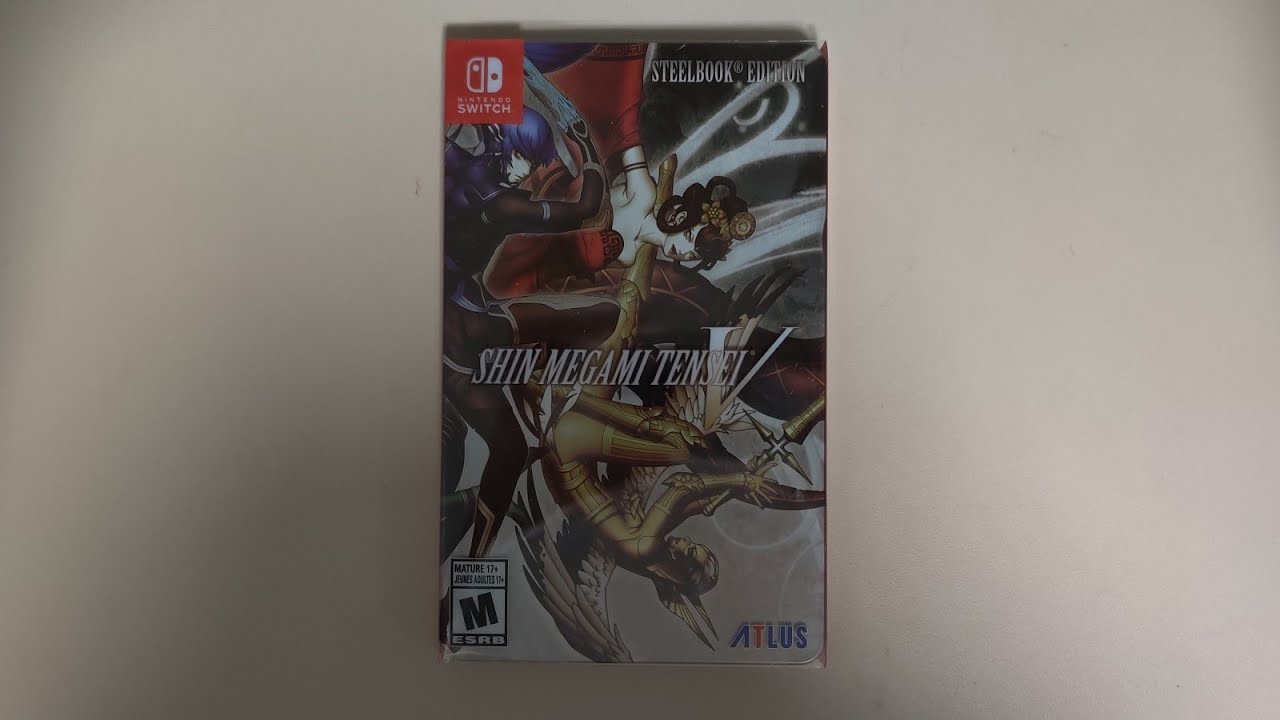  Shin Megami Tensei V: Steelbook Launch Edition