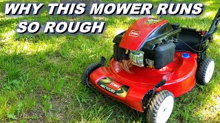 Fixing a FREE and abused Toro personal pace mower