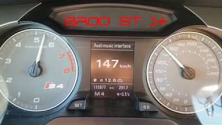 Audi S4 B8 3.0TFSI BROO Performance ST1+ 440,1 Ps / 546,4 Nm 100-200