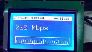 Fake terminal StarLink Space X) 