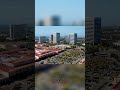 City Buildings and Shopping Mall: Drone View! #shorts