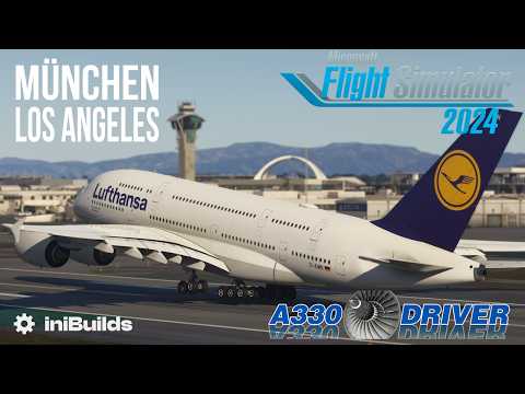 Lufthansa Airbus A380 Real Ops | Munich - Los Angeles | Real Airbus Pilot