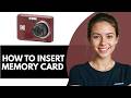 How to Insert SD Card into Kodak PIXPRO FZ45 – Setup Guide