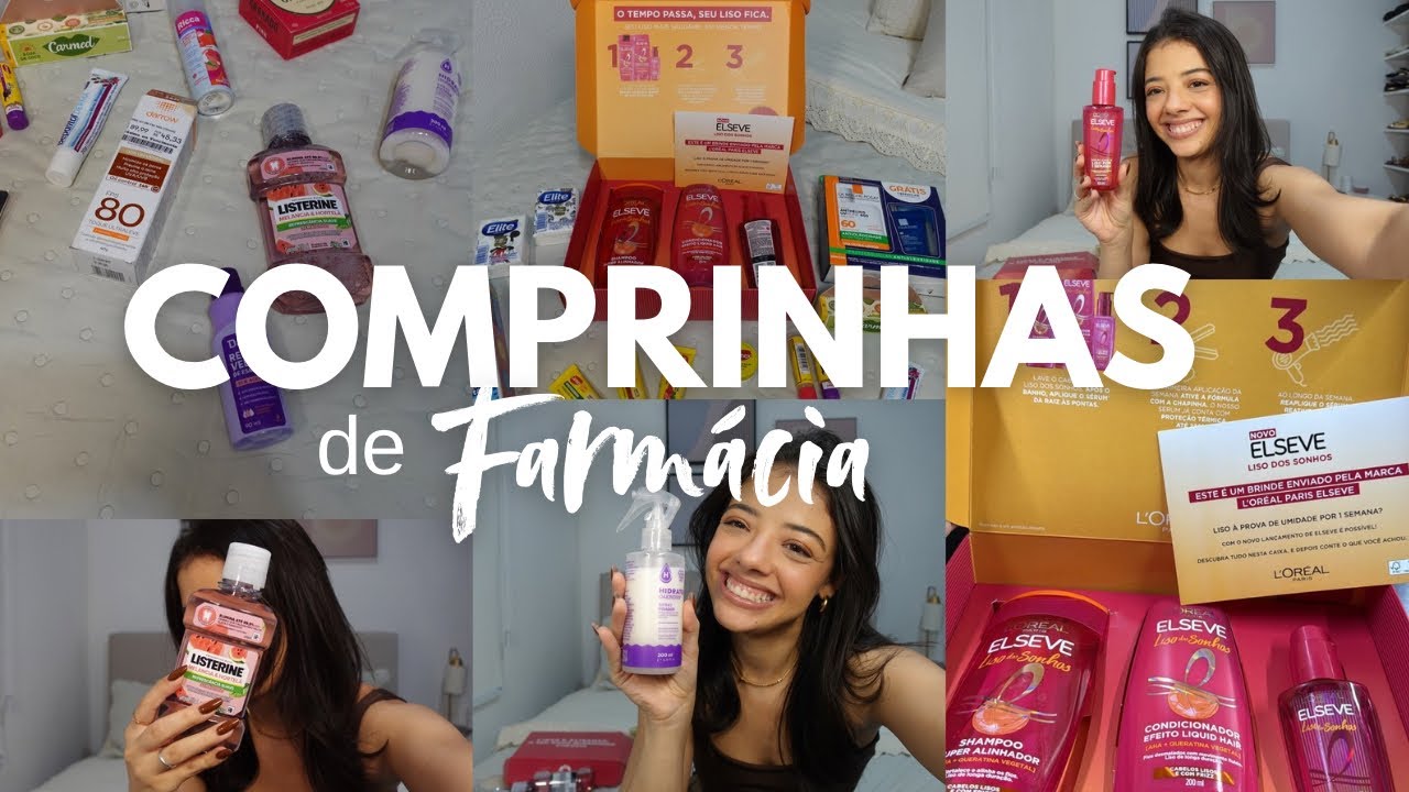 COMPRINHAS DE FARMÁCIA! PRODUTINHOS PARA AUTOCUIDADO