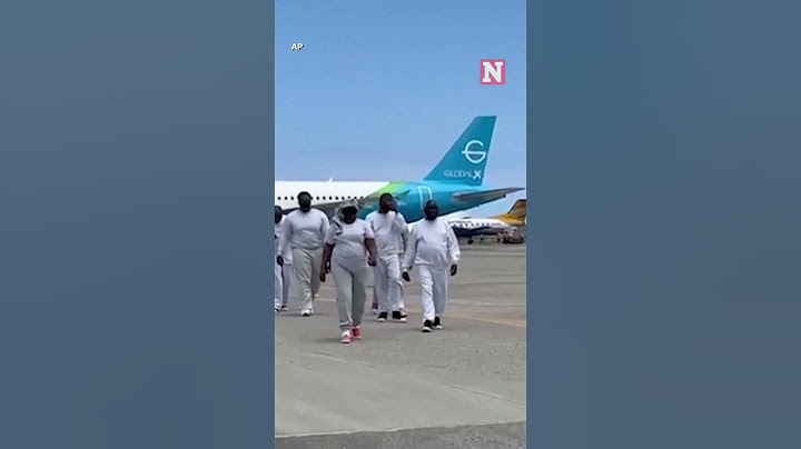 Deportation Flight From US Lands In Haiti With Dozens Of Migrants