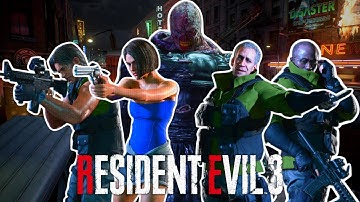 September 28th. Daylight... | Resident Evil 3 Remake Classic Mods Playthrough | PC 4K Gameplay 