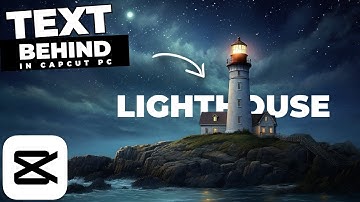 How To Add TEXT Behind OBJECTS In CapCut PC