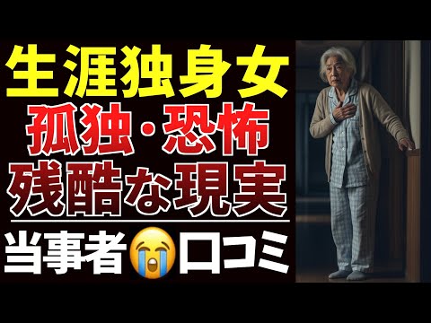 【孤独な老後】生涯独身を選択した女性達の悲惨な末路｜シニアの口コミ30