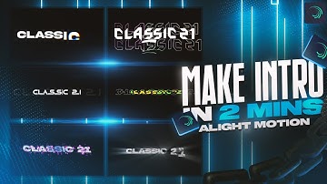 intro tutorial alight motion | Alight Motion INTRO Tutorial + Preset | 3D Intro Text Animation