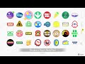 All Stickers Showcase on Mario Kart World!
