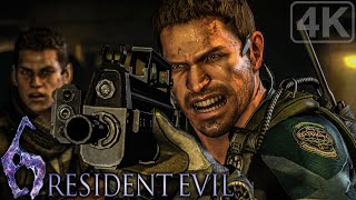 Resident Evil 6｜Chris Redfield Campaign｜Full Game｜4K
