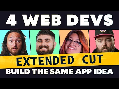 [EXTENDED CUT] 4 Web Devs 1 App Idea: @chantastic, Domitrius Clark, @mewtru