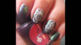 Braves Diva Polish 1995 with Nail Foils