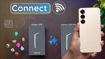 Connect Wifi Network in Samsung Galaxy S25 / S25 Plus: | How to Scan Wifi QR Code in Galaxy S25 Plus
