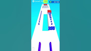 Number Run Merge Master 3D Gameplay 369 #funk #games #shorts