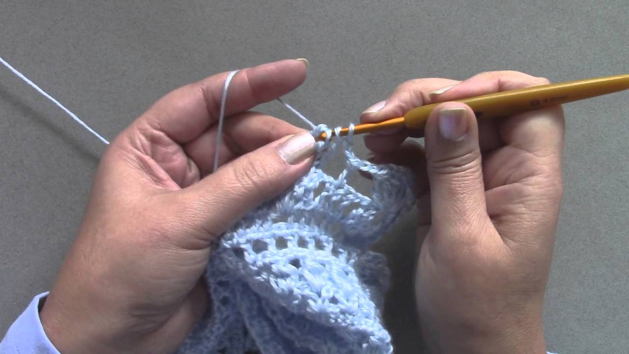 Crochet : Niño Jesus. Faldon. Parte 1 de 2