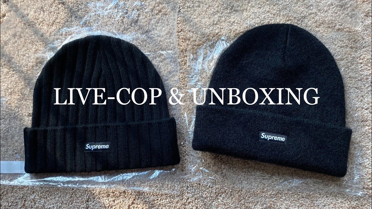 Supreme (FW20) MOHAIR & CASHMERE Beanie WEEK 9 & 10 | LIVE-COP & UNBOXING