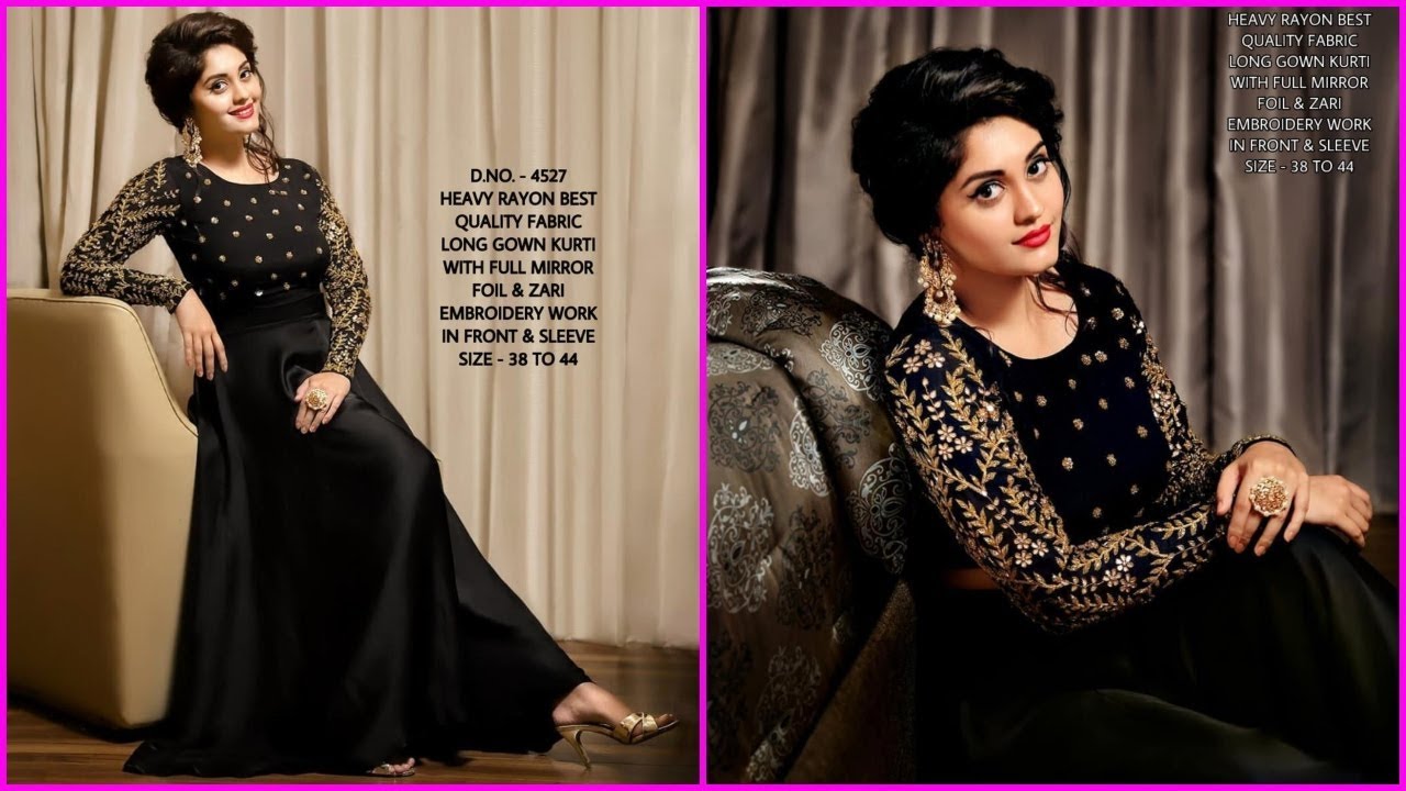 Latest designer long gowns with price buy online designer gowns