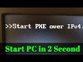 Start PXE over IPv4 error pc run in 3 second