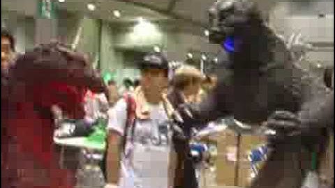 Return of the Godzilla Hand puppets!