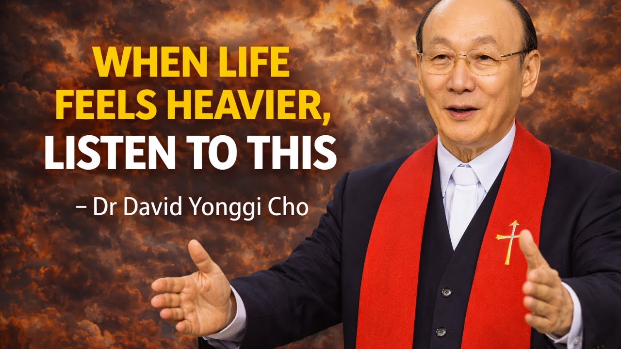 GOD SENDS YOU THIS MESSAGE WHEN LIFE FEELS HEAVIER - Dr David Yonggi ...