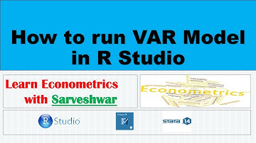 How to run VAR model in R Studio