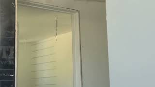 20250815 SLRB remodel cutting 36 x 80 inch external door frame 