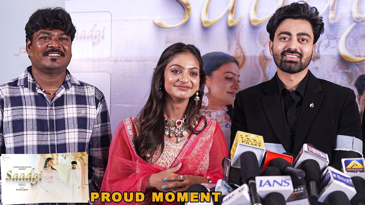 Full Interview | Viral Sensation Monalisa, Utkarsh Singh | Saadgi Official Song Launch