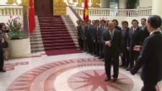 Full Chinese Deputy PM holds talks with top leaders Guide