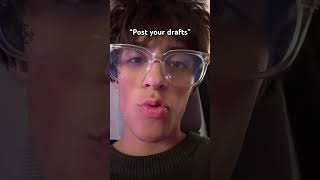 This Is All My Drafts Consist Of😅