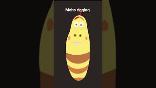 larva moho rigging #animation #larva #mohoanimation