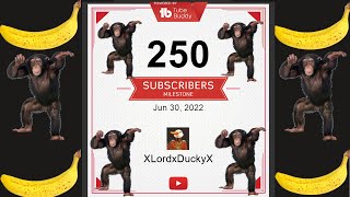 We hit 250 Subs!!! - Time for the giveaway :)