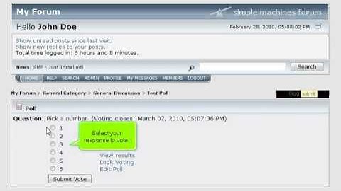 Tutorial: How to post a new poll in SMF | LayerOnline Web Hosting