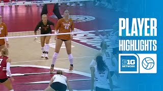 Grace Egan Highlights vs. Texas | Wisconsin Volleyball | 08/31/2025 Wisconsin Volleyball Vs 1 Texas 2025 Ncaa Regional Final Cinematic Highlights