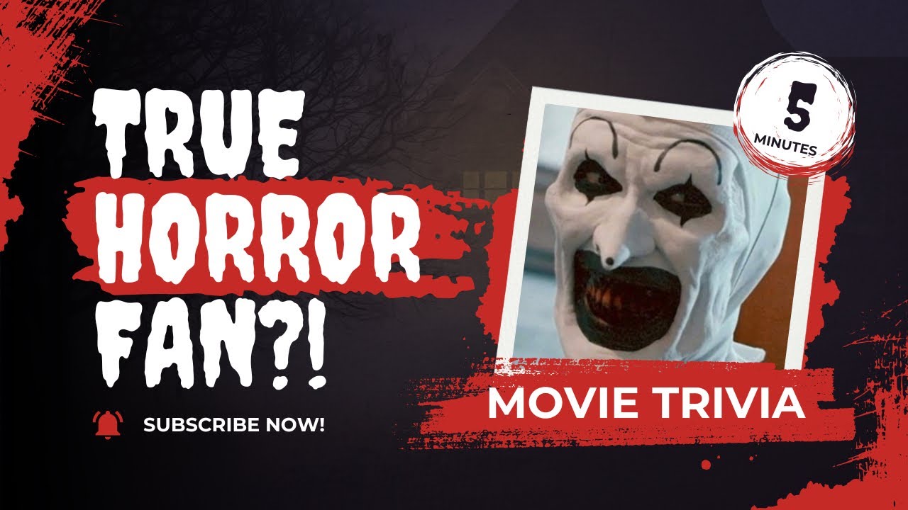 True HORROR fan? Bet you can’t survive this 5-minute challenge!