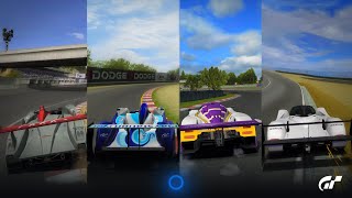 Le Mans Race Cars in Gran Turismo 4 | 4K60