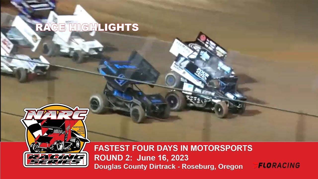 Narc Racing NARC SPRINT CARS @ DOUGLAS COUNTY DIRTRACK - JUNE 16, 2023 - YouTube