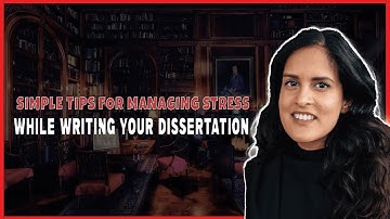 Stress Management Tips While Writing Your Dissertation || WritersER