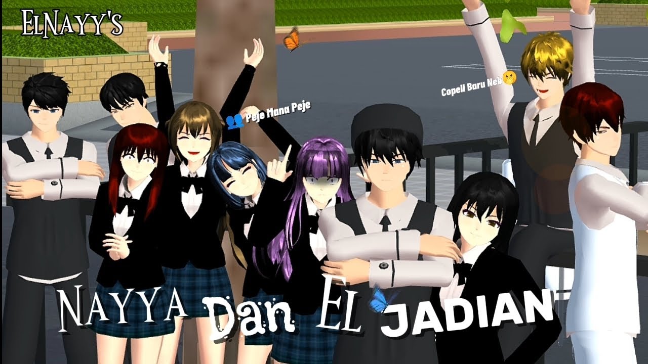 ELNAYY #3[NAYYA DAN EL JADIAN]||SAKURA SCHOOL SIMULATOR||