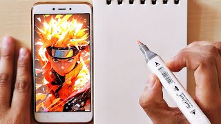 naruto drawing naruto anime realistic drawing sketchbook tour drawing anime