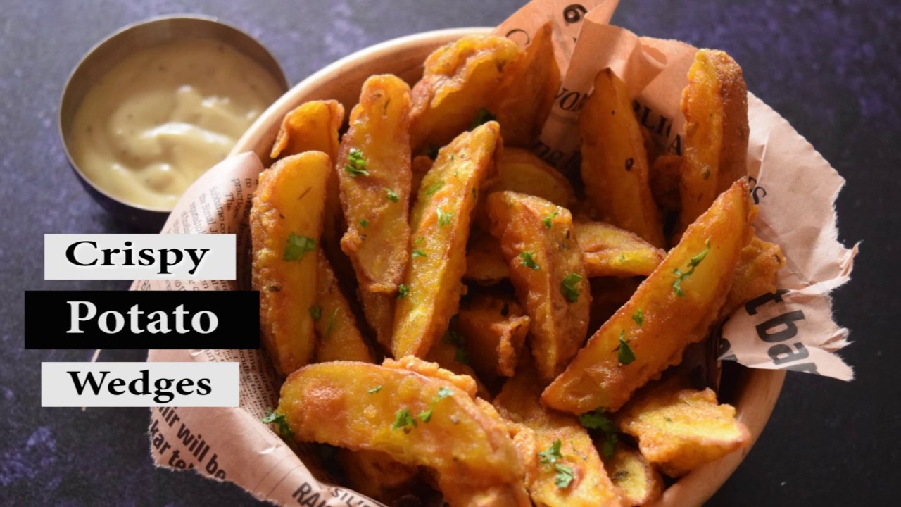 How to make potato wedges in tamil Crispy Potato Wedges Snack