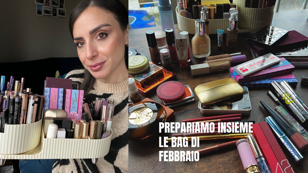 PREPARIAMO INSIEME LA MAKE-UP BAG DI FEBBRAIO