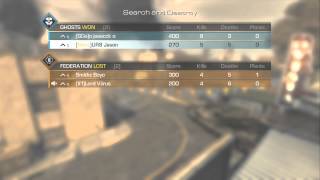 We win 1st map on warhawk 6-2