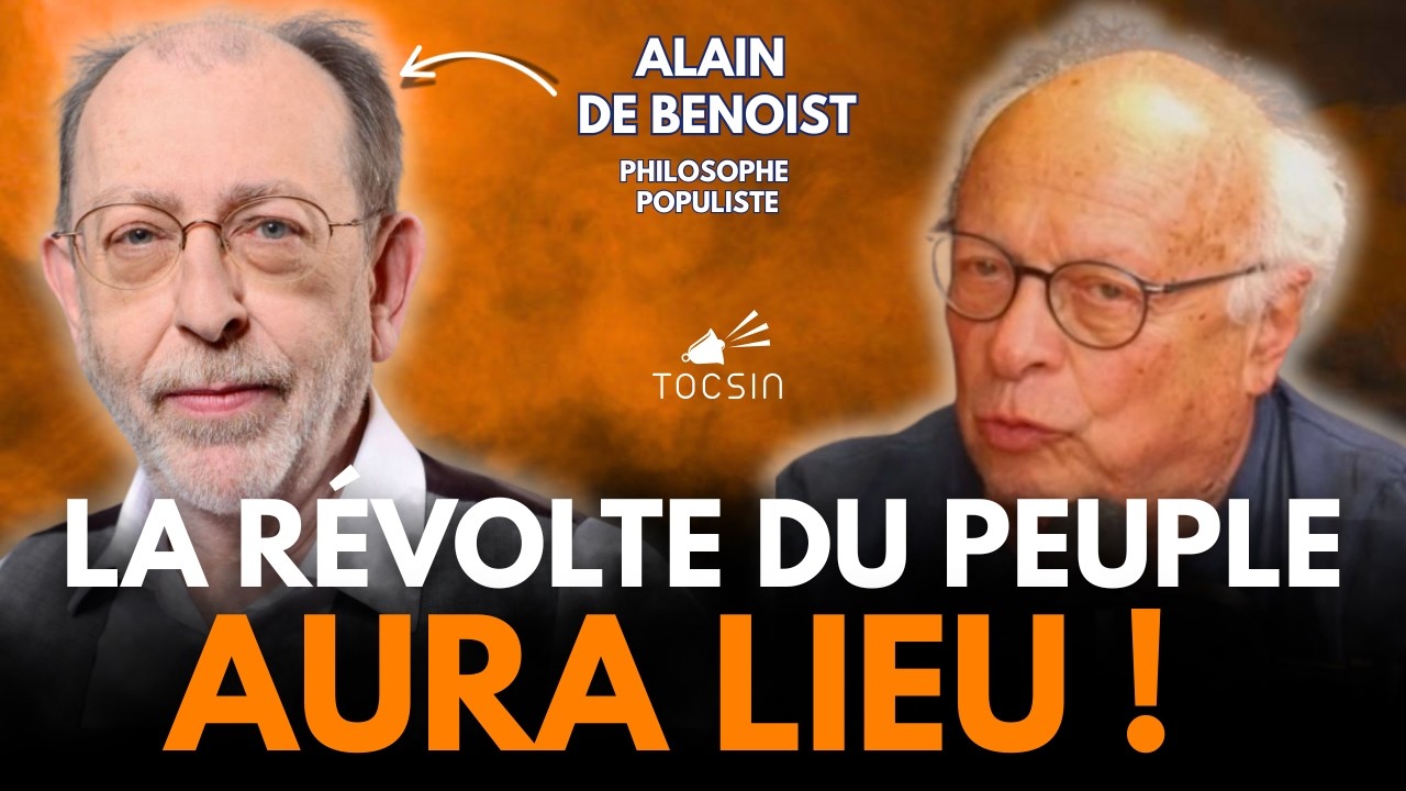 ⁣Guerre, climat, wokisme : Alain de Benoist démonte l’idéologie dominante – Entretien avec Bercoff