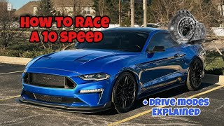 HOW TO RACE A 10 SPEED MUSTANG
