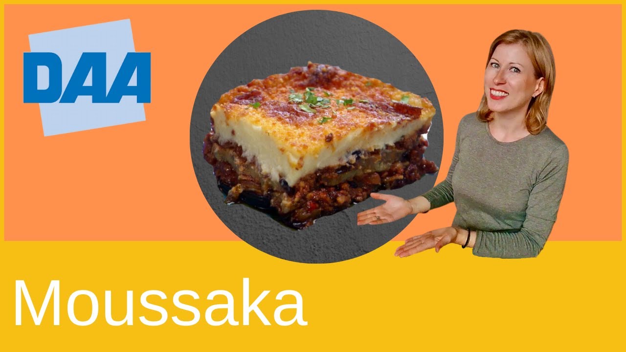 DAA online Workshop | MOUSSAKA| Kochen mit Yvonne