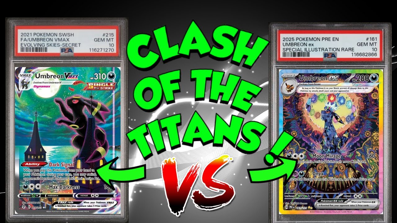 Pokemon Card Auctions Of The Week! SUNBREON VS MOONBREON!
