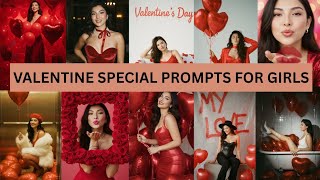 Top 50+  Valentine Day Prompt For Girls | Trending Gemini Ai Photo Editing | Ai Photo Kaise Banaye screenshot 4